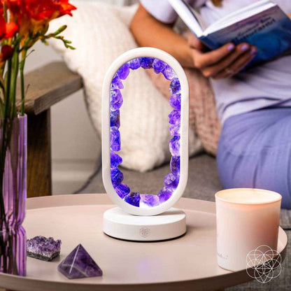 Portal to Peace - Amethyst Lamp of Stress Relief Cartsfy Inc.