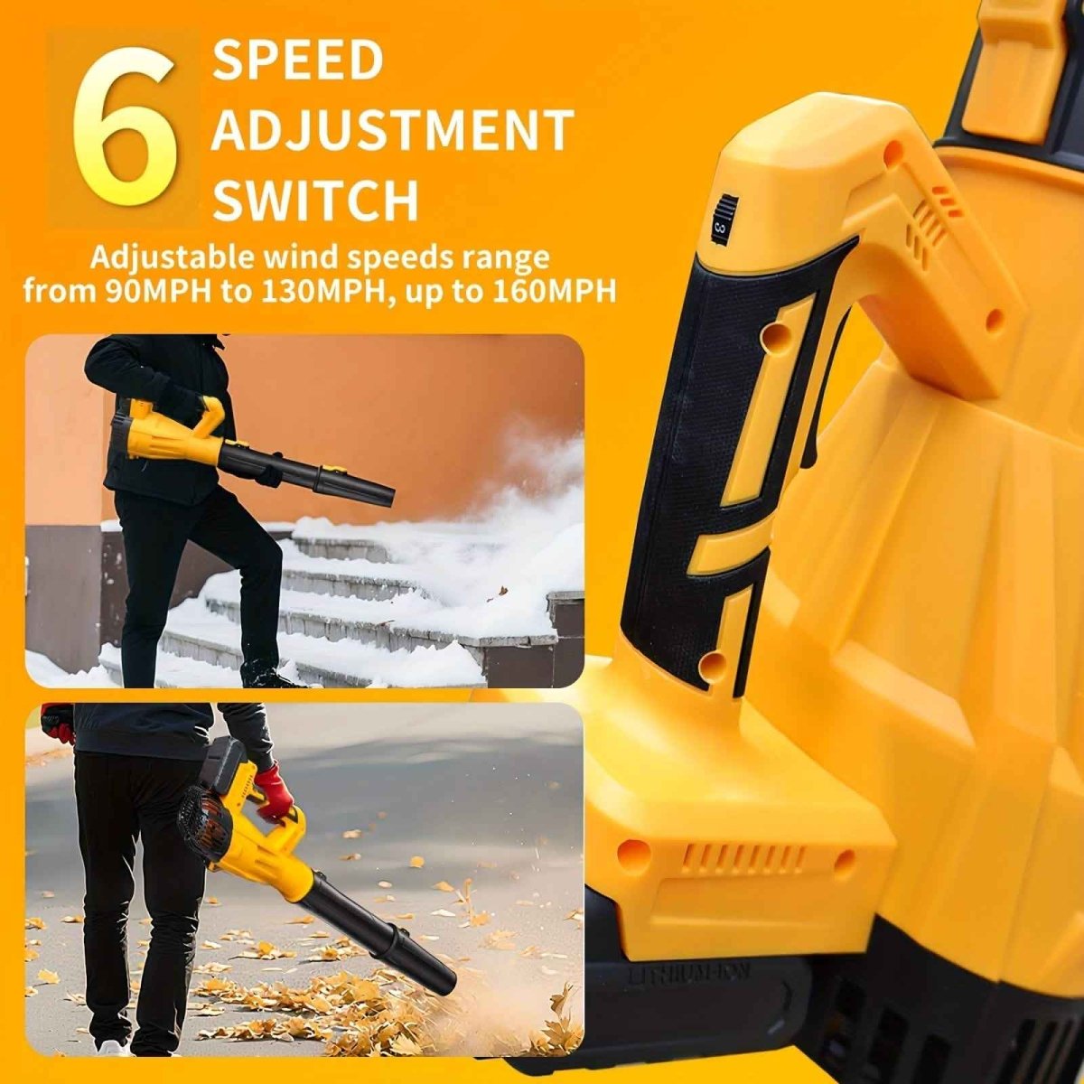 Powerful Cordless Leaf Blower - Cartsfy Inc.