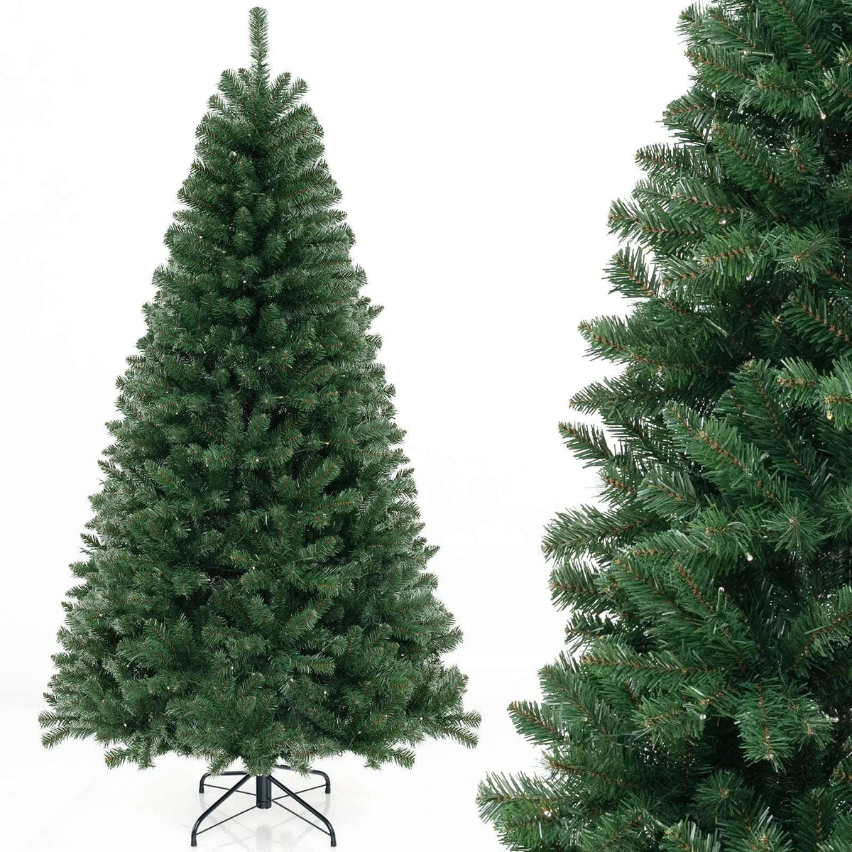 Pre-Lit Artificial Christmas Tree with LED Lights Cartsfy Inc.