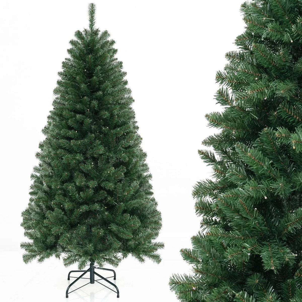 Pre-Lit Artificial Christmas Tree with LED Lights Cartsfy Inc.