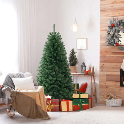 Pre-Lit Artificial Christmas Tree with LED Lights Cartsfy Inc.