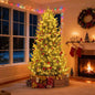 Pre-Lit Artificial Christmas Tree with Multicolored LED Lights-M Cartsfy Inc.