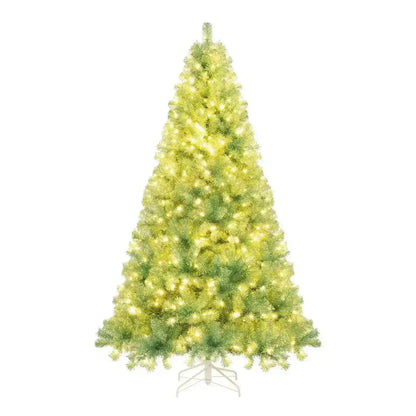 Pre-Lit Tinsel Christmas Tree - Artificial Xmas Tree for Home & Office Cartsfy Inc.
