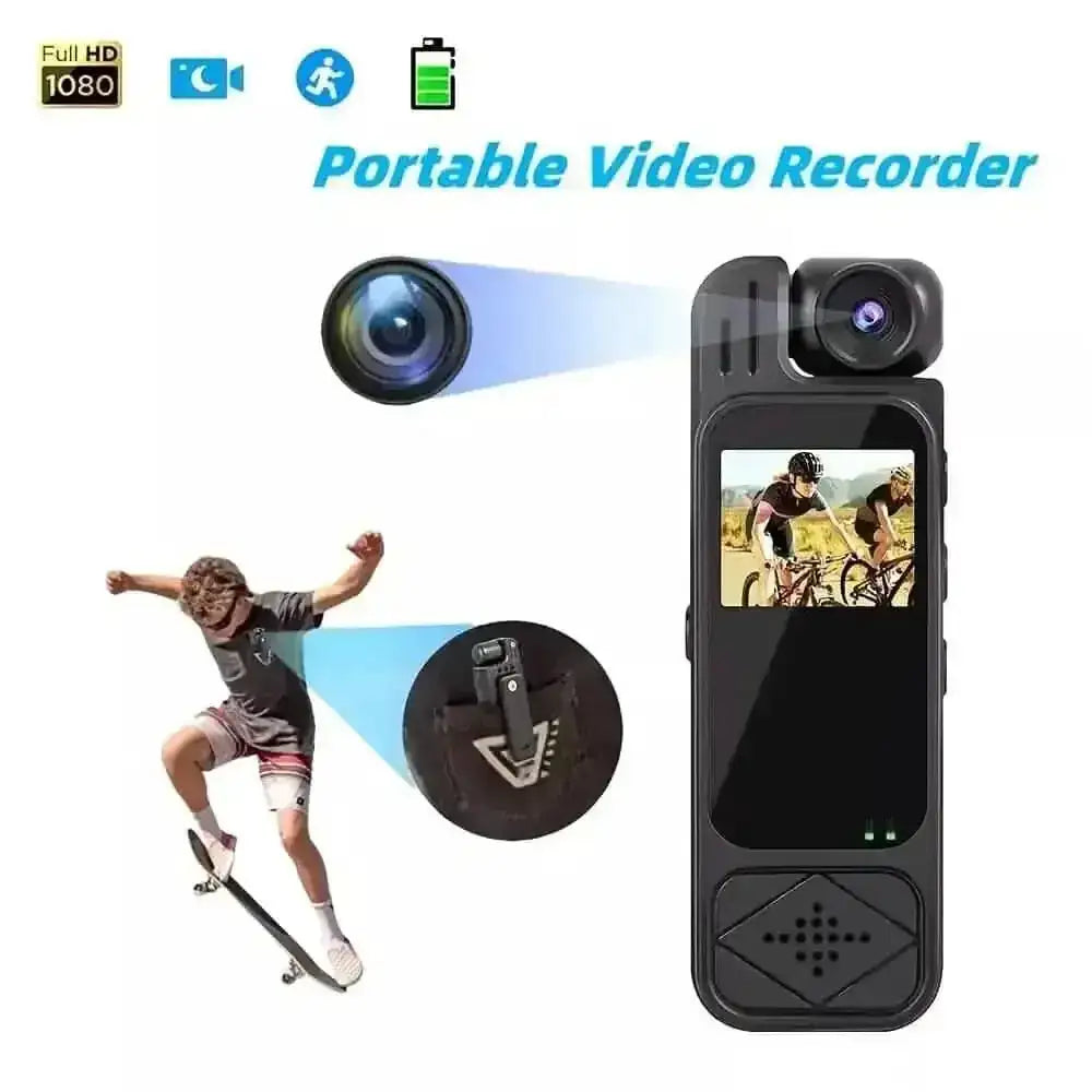 Premium Portable Body Camera Recorder – HD, SD Card Compatible DailySale Default Title Default Title-