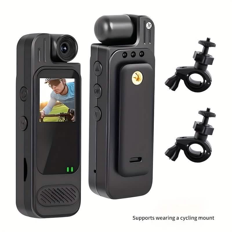 Premium Portable Body Camera Recorder – HD, SD Card Compatible Cartsfy Inc.