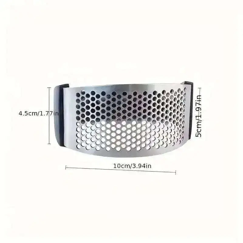 Premium Stainless Steel Garlic Rocker Press - Compact, Durable, and Rust-Resistant Kitchen Gadget Cartsfy Inc.