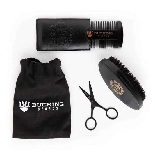 Premium Vegan Beard Grooming Kit – Complete Set for Growth, Styling & Maintenance Cartsfy Inc.