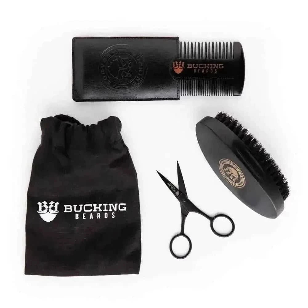 Premium Vegan Beard Grooming Kit – Complete Set for Growth, Styling & Maintenance Cartsfy Inc.