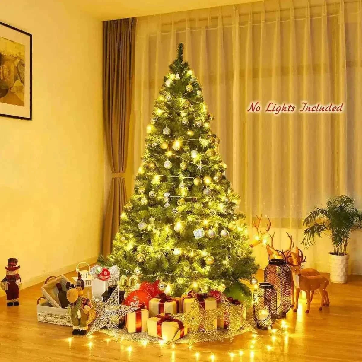 PVC Artificial Christmas Tree Premium Hinged
