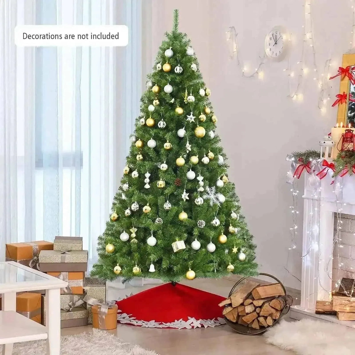 PVC Artificial Christmas Tree Premium Hinged