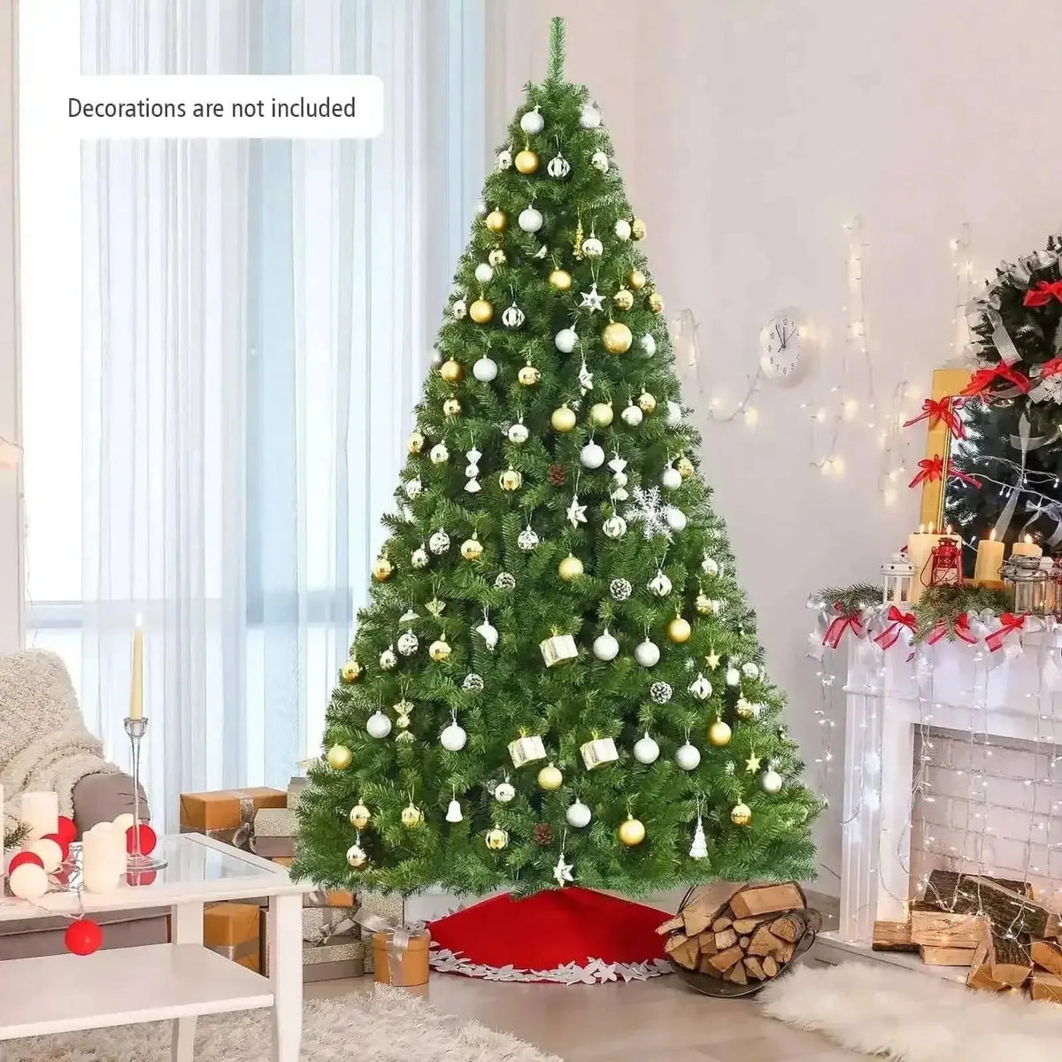 PVC Artificial Christmas Tree Premium Hinged Cartsfy Inc.