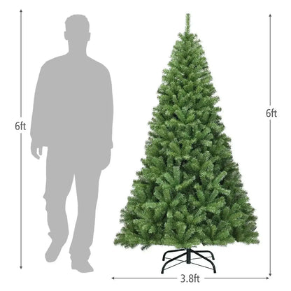 PVC Artificial Christmas Tree Premium Hinged Cartsfy Inc.