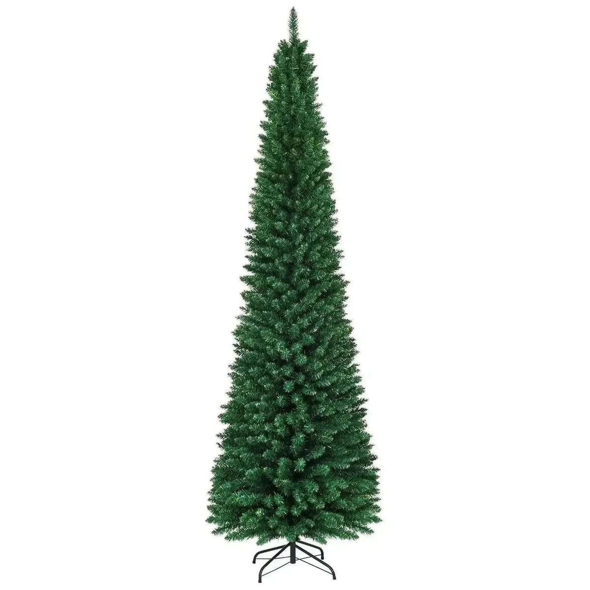 PVC Artificial Slim Pencil Christmas Tree - 9 Feet Cartsfy Inc.