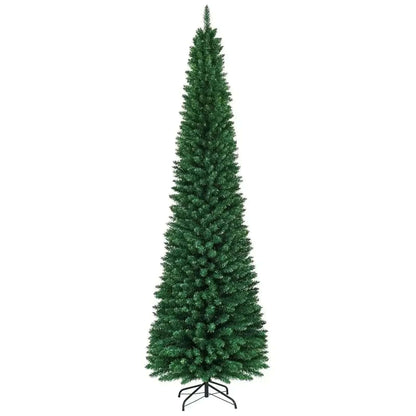 PVC Artificial Slim Pencil Christmas Tree - 9 Feet Cartsfy Inc.