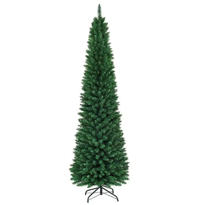 PVC Artificial Slim Pencil Christmas Tree - 9 Feet Cartsfy Inc.