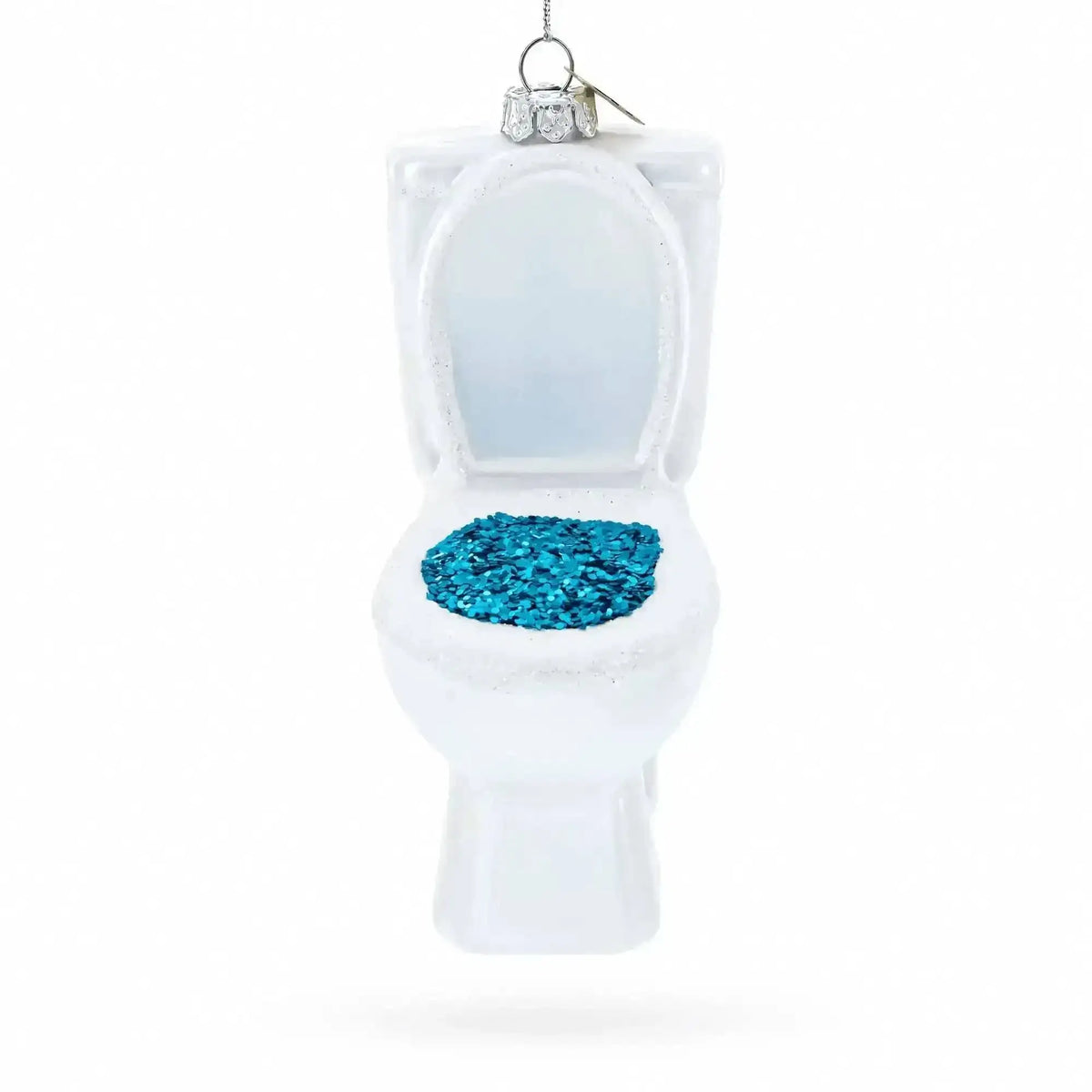 Quirky Toilet Glass Christmas Ornament Cartsfy Inc.