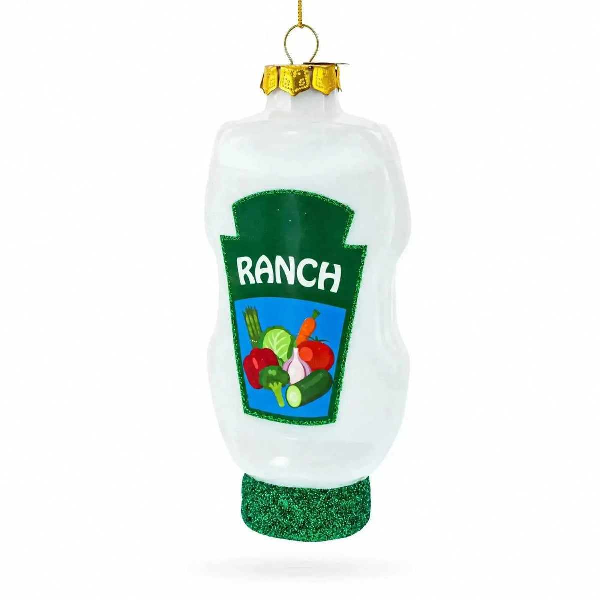 Ranch Dressing Glass Christmas Ornament Cartsfy Inc.