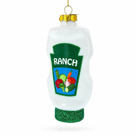 Ranch Dressing Glass Christmas Ornament Cartsfy Inc.