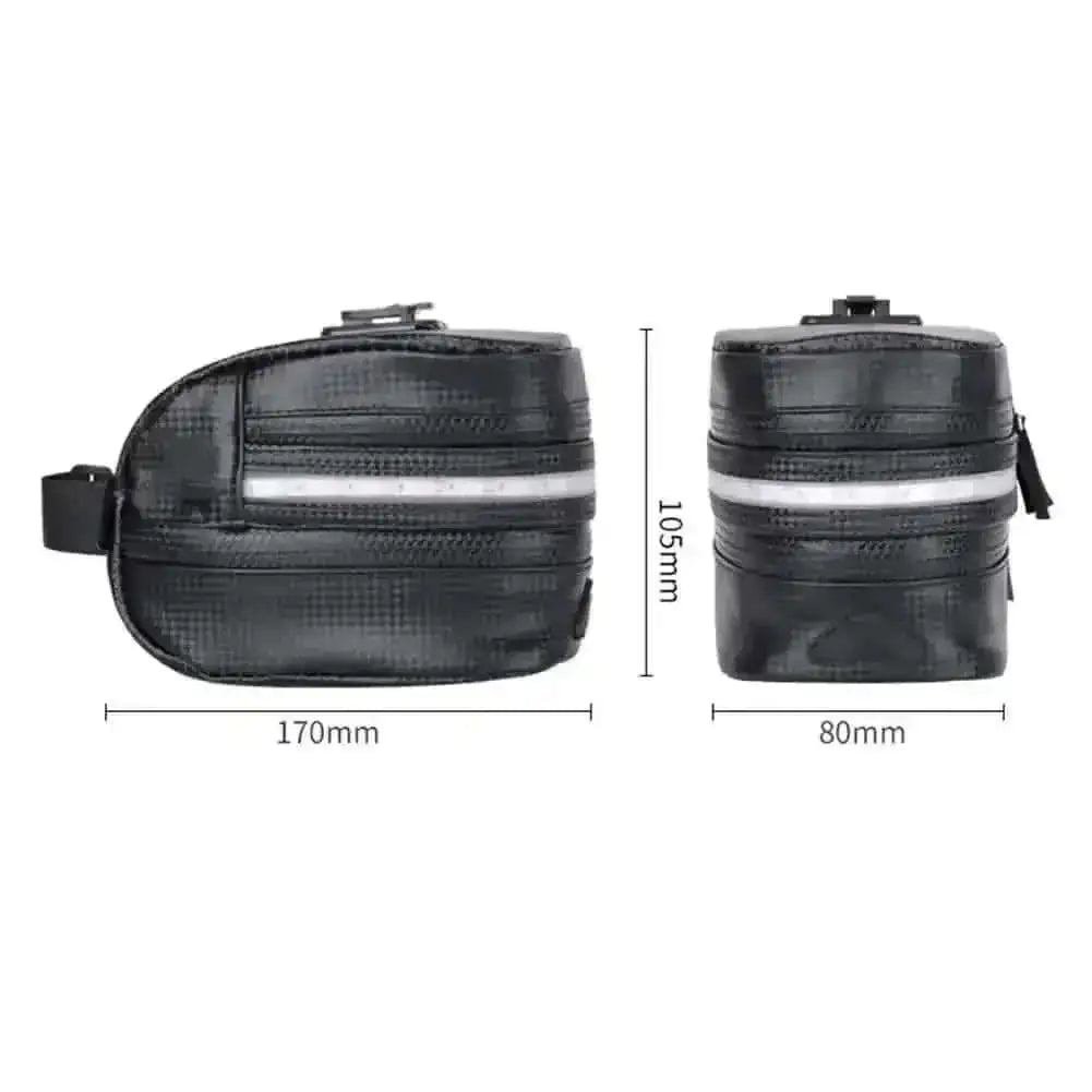 Rear Bike Saddle Bag with LED Light Cartsfy Inc.