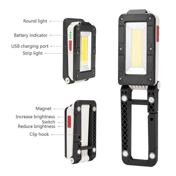Rechargeable Magnetic Folding LED Outdoor Light - Cartsfy Inc.