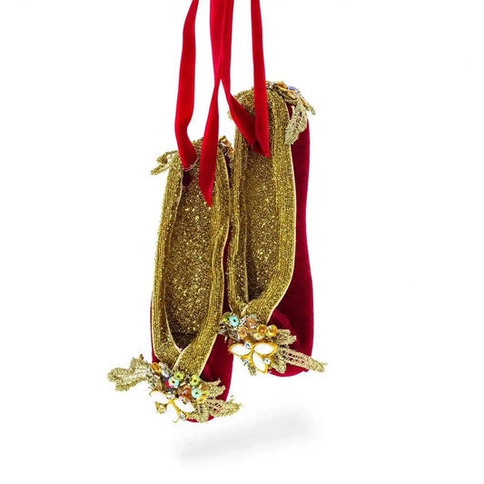 Red Shoes Glass Christmas Ornament Cartsfy Inc.