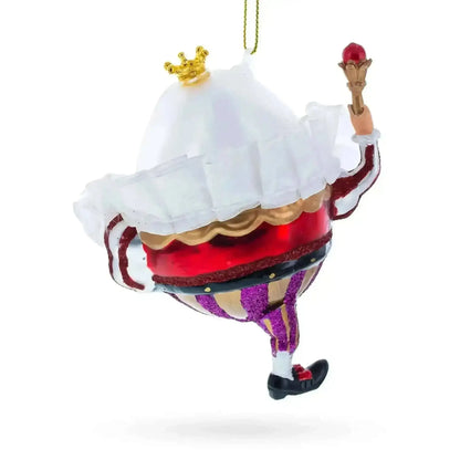 Regal Egg King Glass Christmas Ornament Cartsfy Inc.