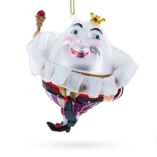 Regal Egg King Glass Christmas Ornament Cartsfy Inc.
