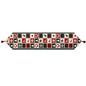 Reindeer Square Patterns Christmas Tablecloth Holiday Runner - 75 Inches Cartsfy Inc.