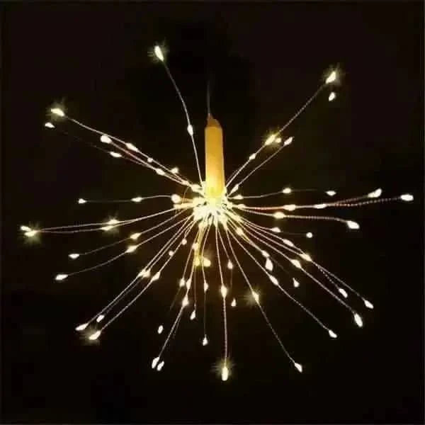 Remote Control Waterproof Christmas Fireworks LED String Lights