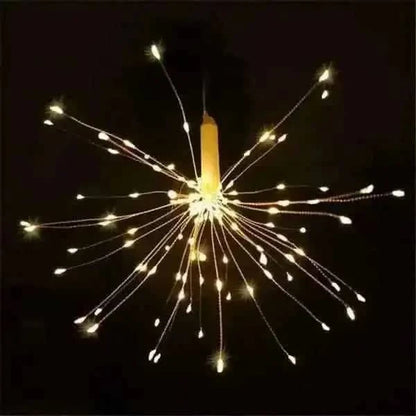 Remote Control Waterproof Christmas Fireworks LED String Lights