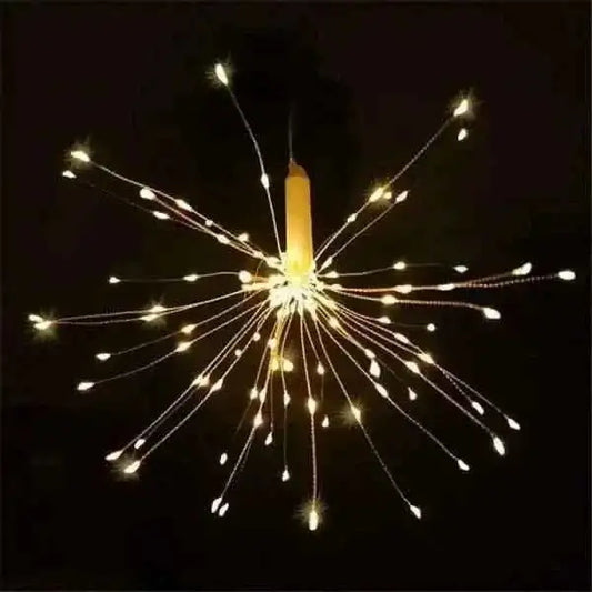 Remote Control Waterproof Christmas Fireworks LED String Lights