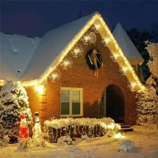 Remote Control Waterproof Christmas Fireworks LED String Lights Cartsfy Inc.