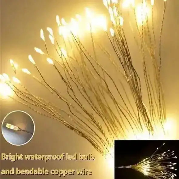 Remote Control Waterproof Christmas Fireworks LED String Lights Cartsfy Inc.