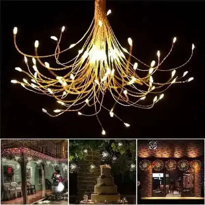 Remote Control Waterproof Christmas Fireworks LED String Lights Cartsfy Inc.