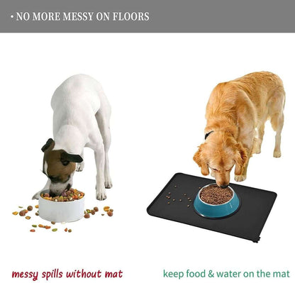 Reopet Silicone Dog Cat Bowl Mat Non-Stick Food Pad Cartsfy Inc.