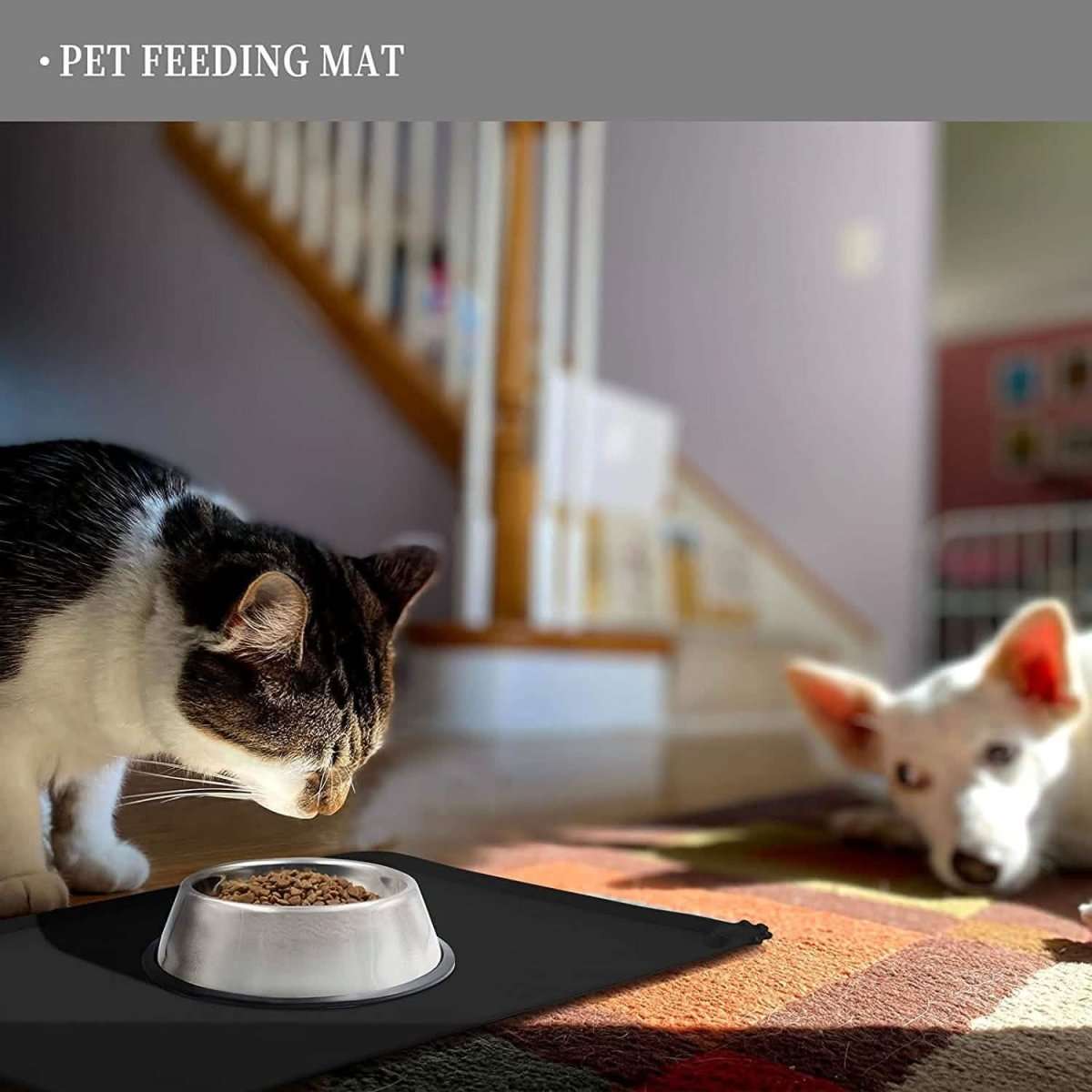 Reopet Silicone Dog Cat Bowl Mat Non-Stick Food Pad Cartsfy Inc.
