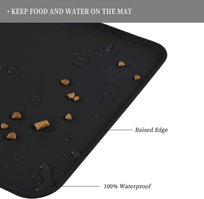 Reopet Silicone Dog Cat Bowl Mat Non-Stick Food Pad Cartsfy Inc.