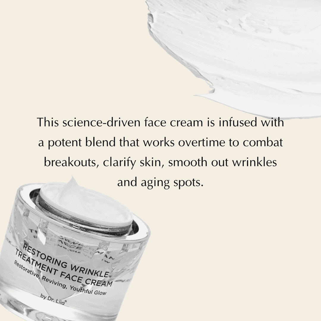 Restoring Wrinkle Treatment Face Cream – Vegan, Hypoallergenic, Gluten-Free Anti-Aging Formula Cartsfy Inc.