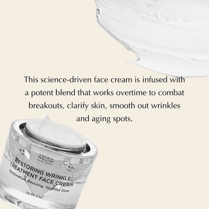 Restoring Wrinkle Treatment Face Cream – Vegan, Hypoallergenic, Gluten-Free Anti-Aging Formula Cartsfy Inc.