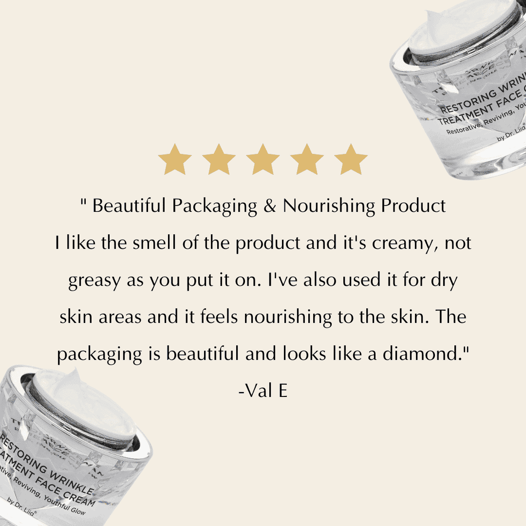 Restoring Wrinkle Treatment Face Cream – Vegan, Hypoallergenic, Gluten-Free Anti-Aging Formula Cartsfy Inc.
