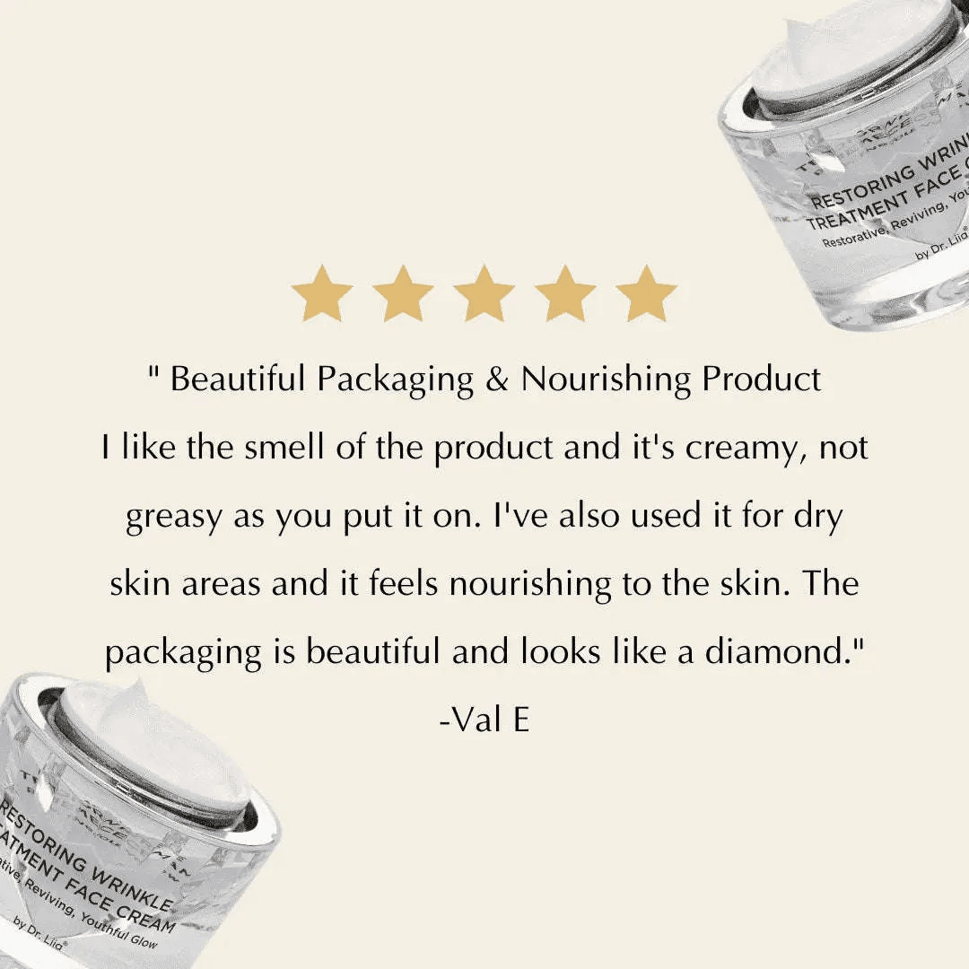 Restoring Wrinkle Treatment Face Cream – Vegan, Hypoallergenic, Gluten-Free Anti-Aging Formula EpiLynx Default Title Default Title-
