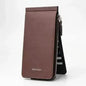 RFID Blocking Bifold Multi Card Case Wallet DailySale Black Coffee Dark Blue Black-Coffee-Dark Blue-Pink-Red-Rose Red-