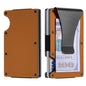 RFID Blocking Minimalist Scratch Resistant Slim Credit Card Holder Wallet with Easily Removable Money Clip Cartsfy Inc.