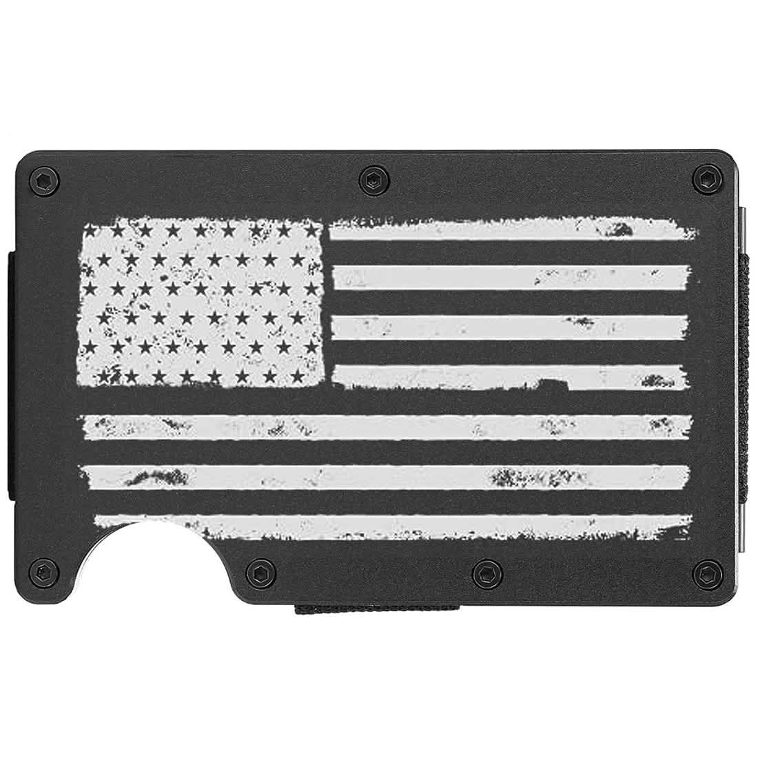 RFID Blocking Minimalist Scratch Resistant Slim Credit Card Holder Wallet with Easily Removable Money Clip Cartsfy Inc.