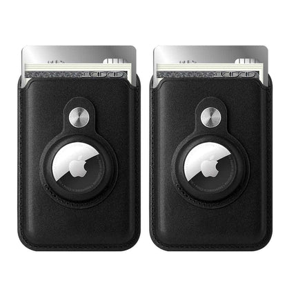 RFID Blocking Snap-On MagSafe Magnetic Card Wallet Holder Organizer With Built-In AirTag Pocket Cartsfy Inc.
