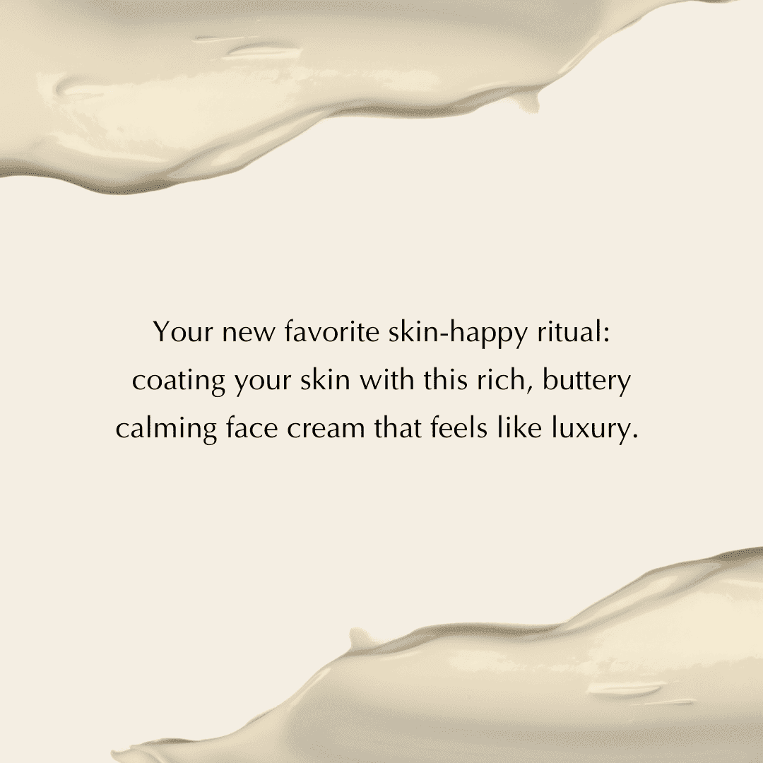 Rich Calming Cream for Dry, Stressed & Sensitive Skin - Vegan, Gluten-Free, Ultra-Hydrating Cartsfy Inc.