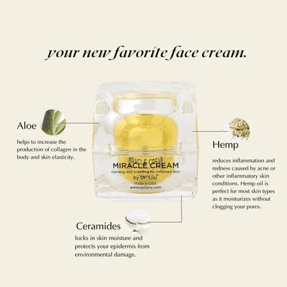 Rich Calming Cream for Dry, Stressed & Sensitive Skin - Vegan, Gluten-Free, Ultra-Hydrating EpiLynx Default Title Default Title-