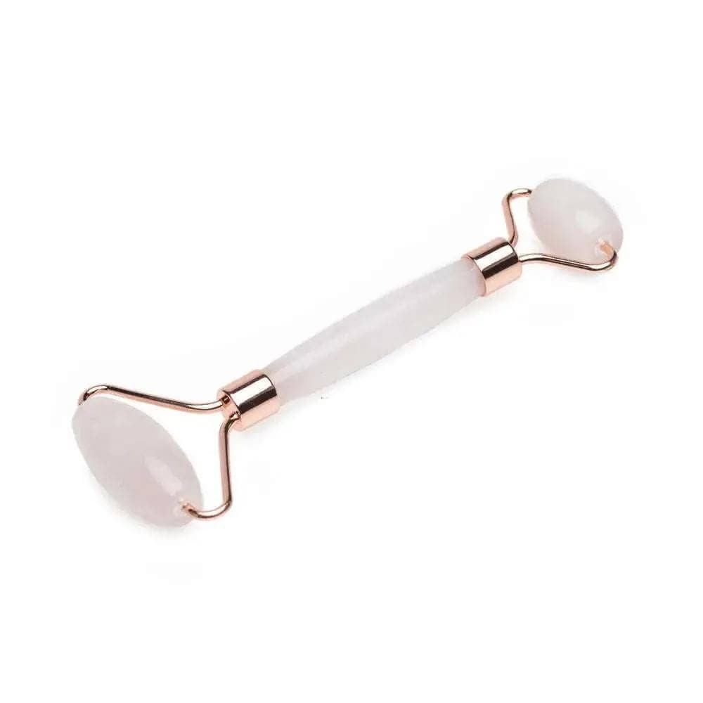 Rose Quartz Facial Roller – Dual-Ended Beauty Tool for Calming, Cooling & Skin Radiance EpiLynx Default Title Default Title-