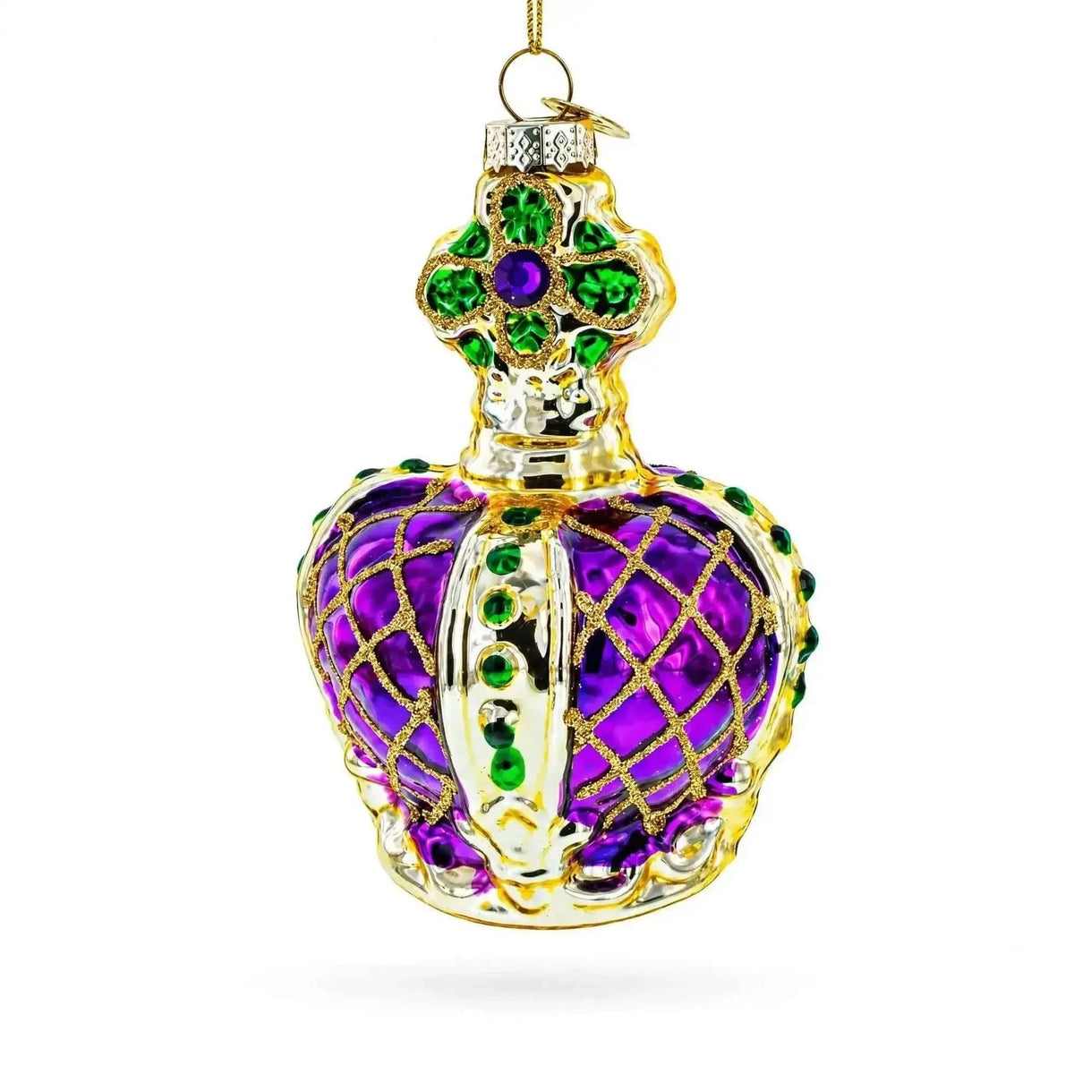 Royal Crown Regal Glass Christmas Ornament Cartsfy Inc.