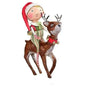 Run Run Reindeer Christmas Figurine by Lori Mitchell Cartsfy Inc.